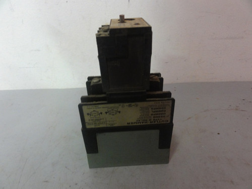 Cutler Hammer D23MB Relay Type M With D87XEL30 On-Delay Timer