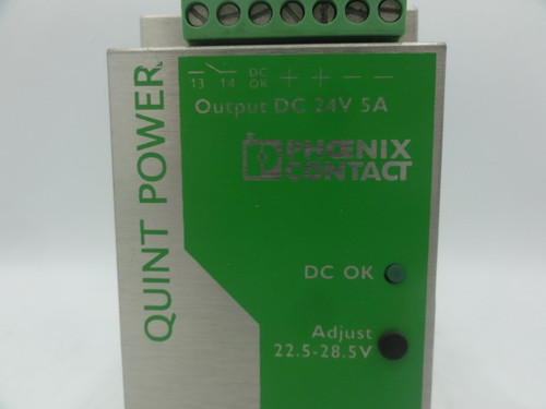 Phoenix Contact QUINT-PS-100-240AC/24DC/5 Power Supply Unit