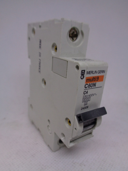 Merlin Gerin Multi9 C60N C4 1-Pole Circuit Breaker, 230/400V