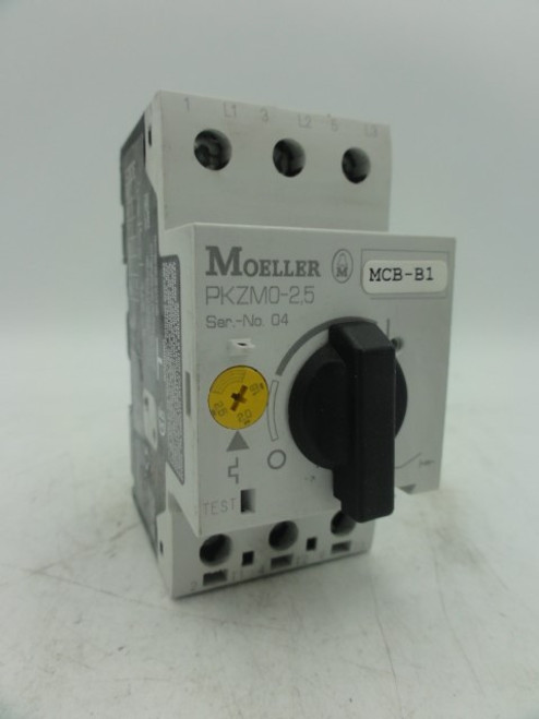 Moeller PKZMO-2,5 Manual Motor Protector, 50/60 Hz