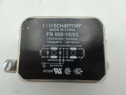 Schaffner FN660-16/03 Power Line Filter