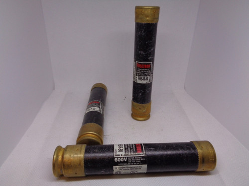 (3) Cooper Bussmann Fusetron FRS-R-50 Fuses, 600V, 50AMP