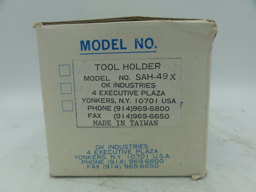 OK Industries SAH-49X Tool Holder