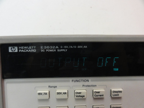 Hewlett Packard E3632A DC Power Supply