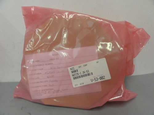 (4210)NIC Componenets NCF25-1 2K Ohm +/-5% Axial Lead Resistors