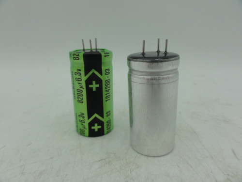 (150) Nichicon UPA0J822UVWADCCG 8200uF 6.3V Electrolytic Capacitors