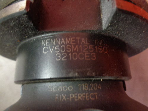 Kennametal CAT# 50 Model CV50SM1251500 (3210CE3) Tool Holder