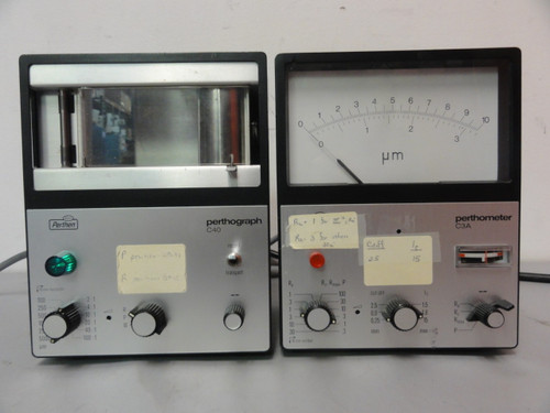 Mahr Perthen C40 Perthograph w/ Perthometer C3A and Perthometer PPK