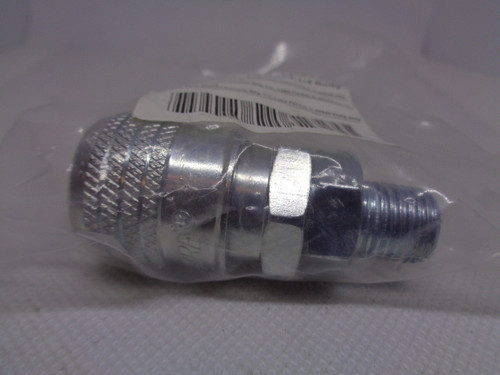 Speedaire 30E711 Quick Coupler, 1/4 MNPT, 1/4 Body - NEW