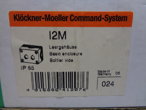 Klockner Moeller 12M Basic Enclosure (Box of 1)