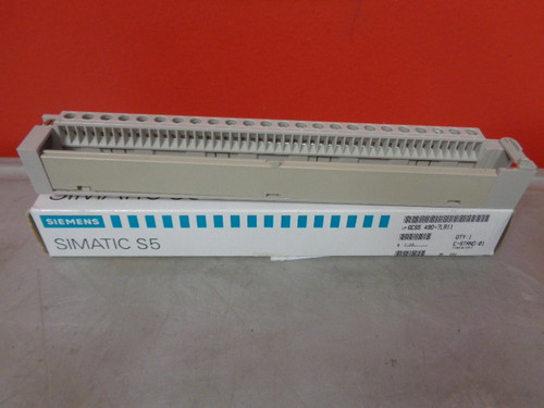 Siemens Simatic S5 6ES5 490-7LB11 Front Connector Screw Terminals