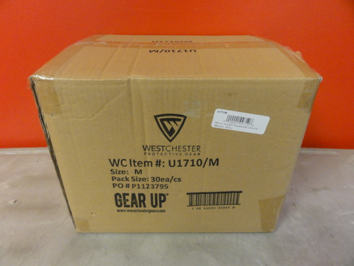 Case/ Westchester U1710/M Heavy Weight Disposable Labcoat, Medium, (30 Pieces)