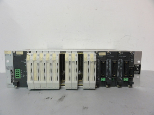 Klockner Moeller Sucos PS316 Module Rack w/ Power Supply, Output Analog -*Used*