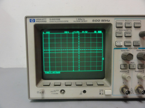 Hewlett Packard 54615B Oscilloscope, 500MHz, 1GSa/s - *Used*