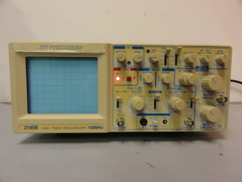 BK Precision 2190B Dual Trace Oscilloscope (100MHz) - *Used*