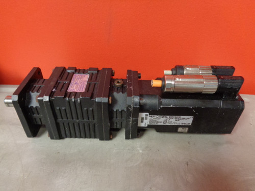 Bautz Type: M404C-B0101-7000-0BS AC Servomotor w/ SPN UZ34 Gear Head