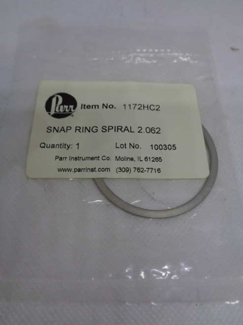 PARR 1172HC2 Snap Ring Spiral 2.062