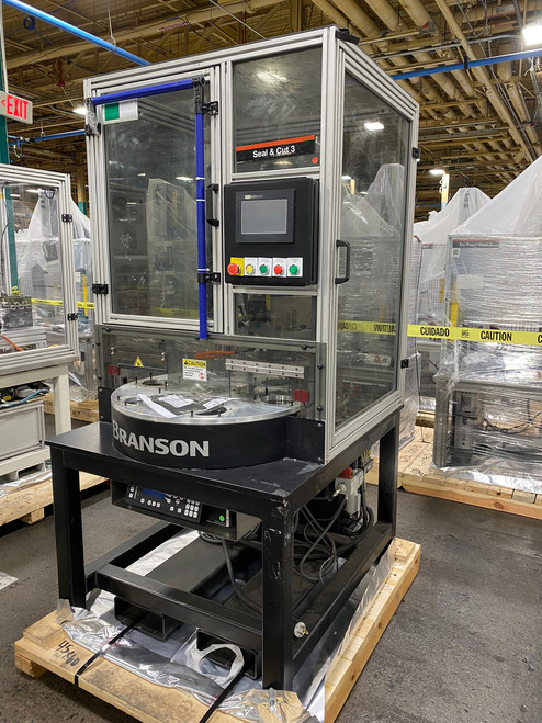 Branson 2000X Series 40 Seal and Cut Ultrasonic System, 4000-Watt, 2000xeat  (yr. 2020)
