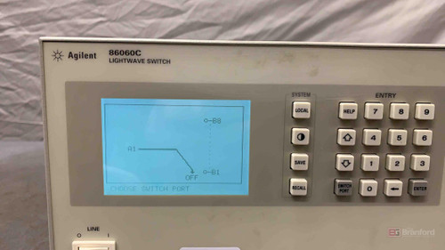 Agilent 86060C Lightwave Switch, OPT: 001, 017, 051, 108