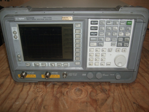 HP Agilent Keysight E4402B Spectrum Analyzer OPT *1D5 1D6 1DN 1DR 1DS A4H AYX BAA*