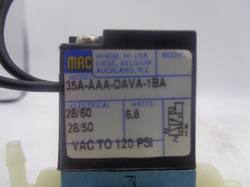 MAC 35A-AAA-DAVA-1BA Solenoid Valve