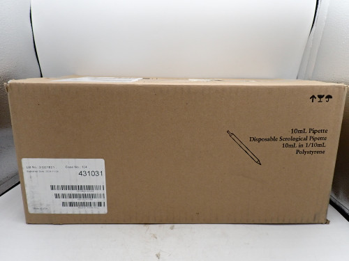 Fisherbrand 13-678-11E 10mL Disposable Serological Pipet QTY 200