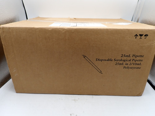 Fisherbrand 13-678-11 25mL Disposable Serological Pipet QTY 200