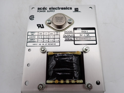 ACDC Electronics 5N3-1 Power Supply