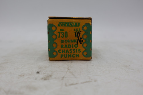 Greenlee No. 730 11/16" Radio Chassis Punch