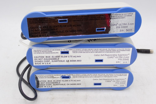Dionex CSRS-Ultra 2-mm 53949 Self Regenerating Suppressor Lot of 3