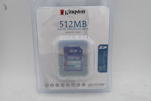 Kingston Technology SD/512 512MB SD Memory Card