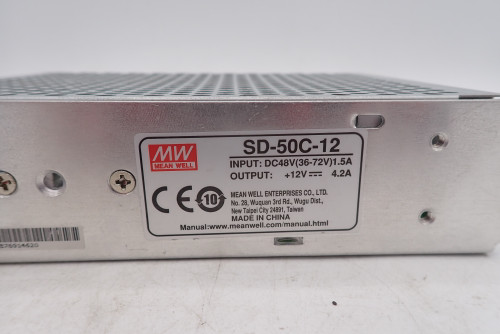 Mean Well SD-50C-12 DC Converter 36-72V in 12V out