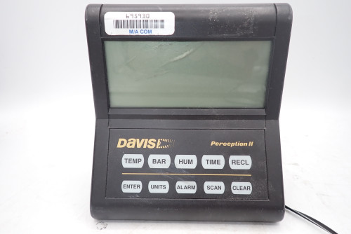 Davis Perception ll 7400 Weather Station Temp Barometer
