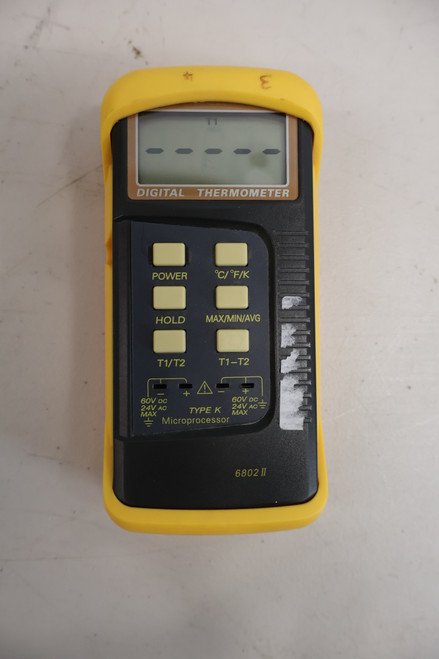 Unbranded 6802II Type K Digital Thermometer