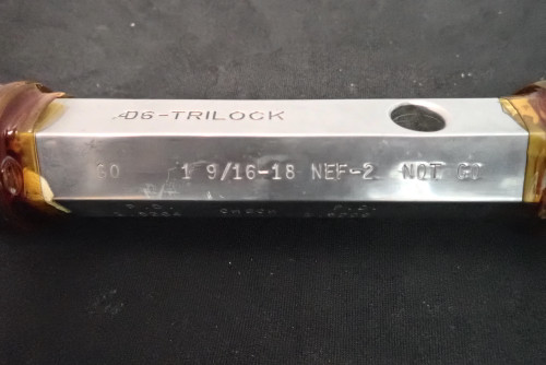 Greenfield AD6-Trilock Double End Thread Check Gage Lot of 2