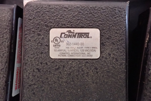 Conntrol 862-1570-02 & 362-1440-00 Industrial Foot Switch Lot of 4