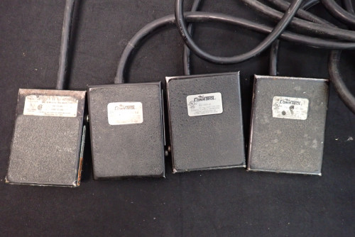 Conntrol 862-1570-02 & 362-1440-00 Industrial Foot Switch Lot of 4