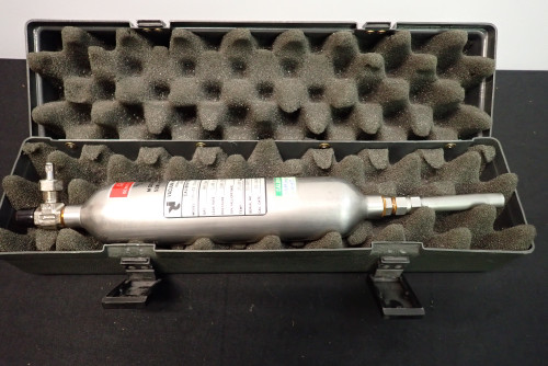 Vacuum Instruments OM-4X Calibrated Helium Gas Leak Tank