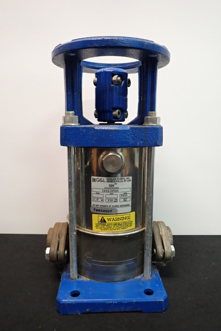 Goulds SSV Steel Pump 3450RPM 1HP