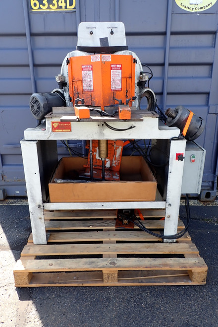 Pistorius Machine Co. MN/100 Double Miter Saw Parts Machine