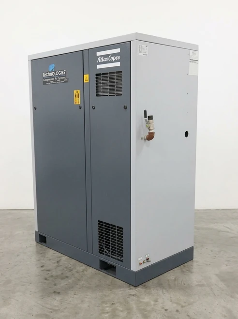 2018 Atlas Copco SF15+FF 20 HP Oil Free Scroll Air Compressor