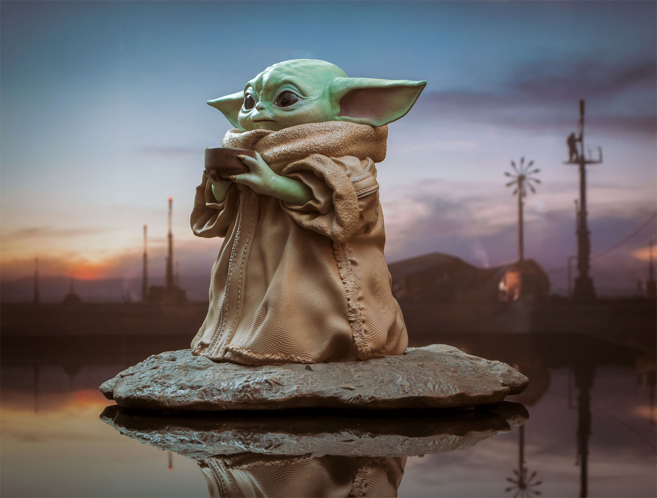 Star Wars: Original Baby Yoda Concept Designs for The Mandalorian