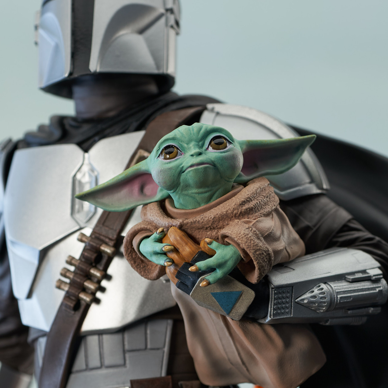 STAR WARS MANDALORIAN THE CHILD /大型 STAR WARS The Mandalorian & Child Deluxe Action Figure Hot