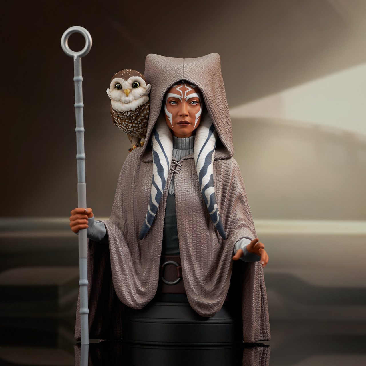 ジェントルジャイアント アソーカ　タノ　ミニバスト　スターウォーズ Mando_Ahsoka_Bust_01__89912.