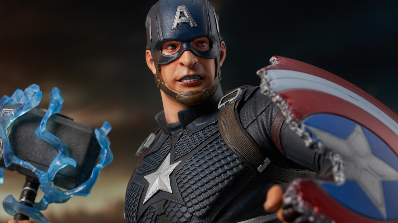 Avengers: Endgame - Captain America Mini Bust - Gentle Giant Ltd