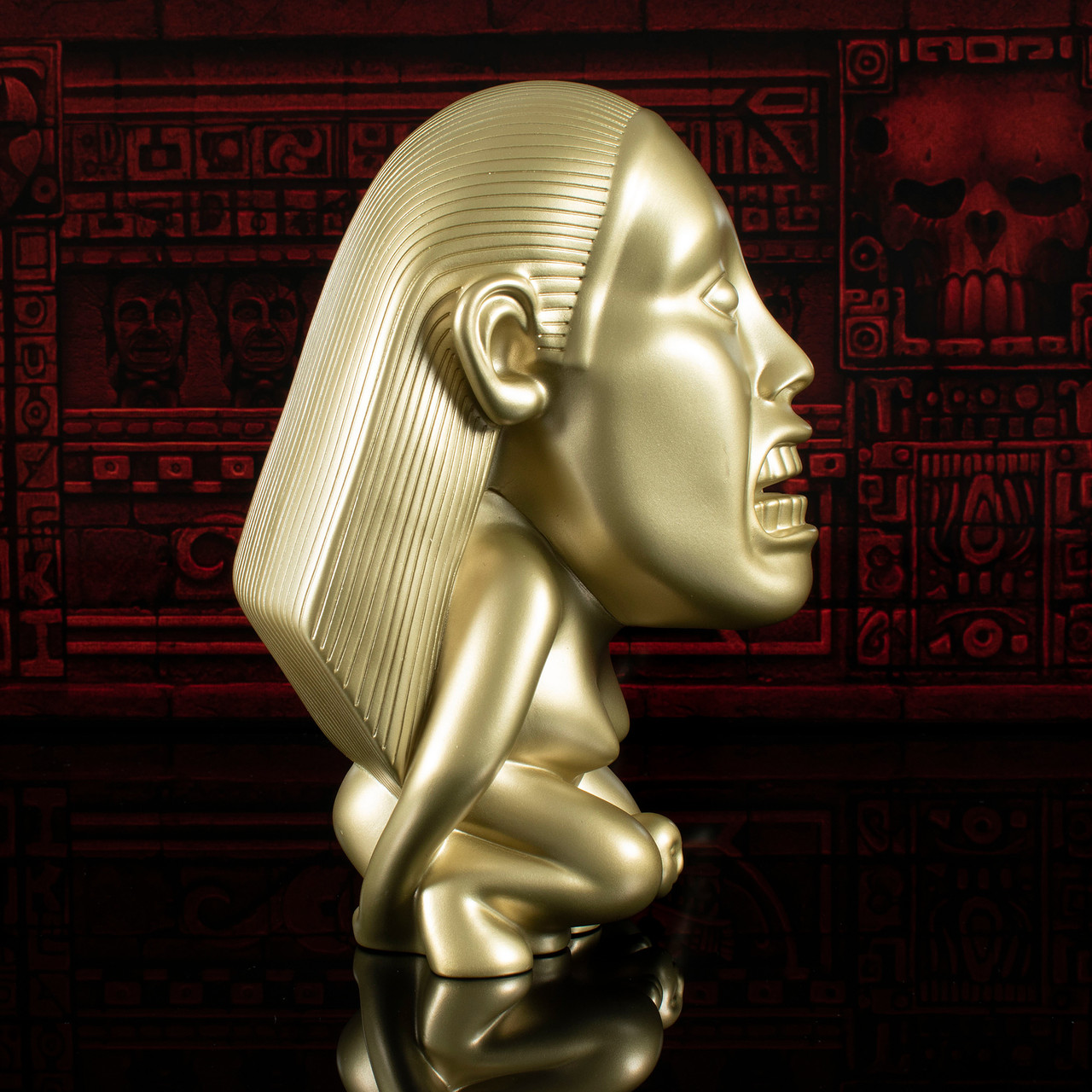 Indiana Jones Raiders of the Lost Ark Detailed Golden Idol Old 