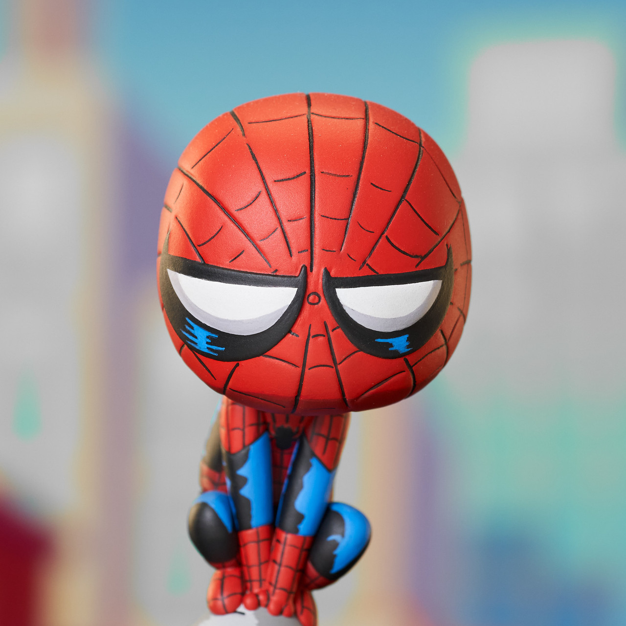 Marvel - Spider-Man (on Chimney) Animated-Style Statue