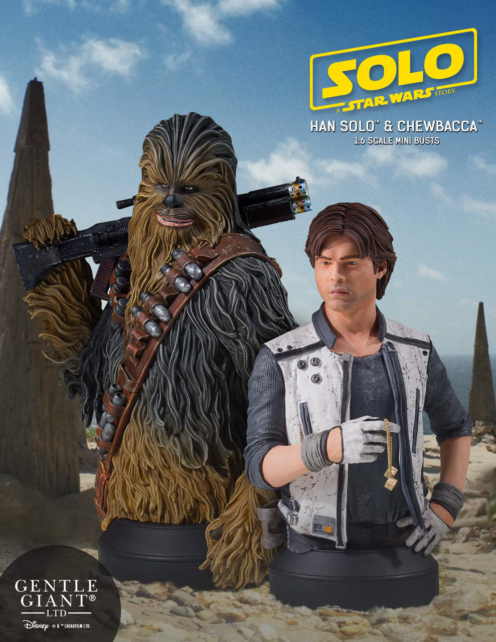 Solo: A Star Wars Story™ - Han Solo Mini Bust