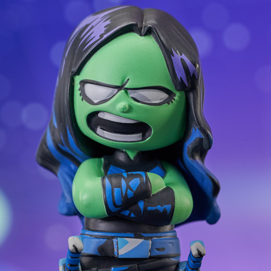 Gamora Animated Style Statue - Detail Gamora Animated Style Statue - Detail