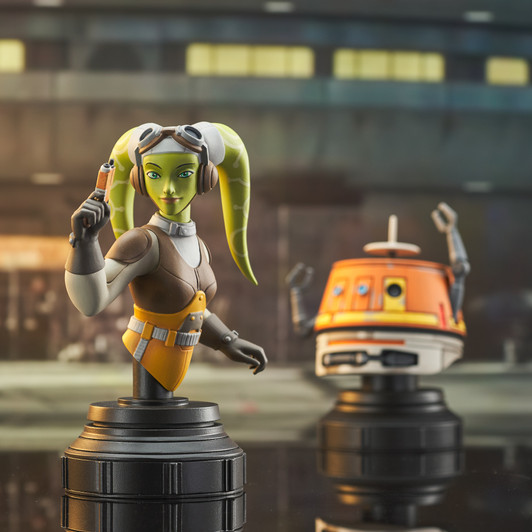 Hera and Chopper Mini Bust Set Hera and Chopper Mini Bust Set